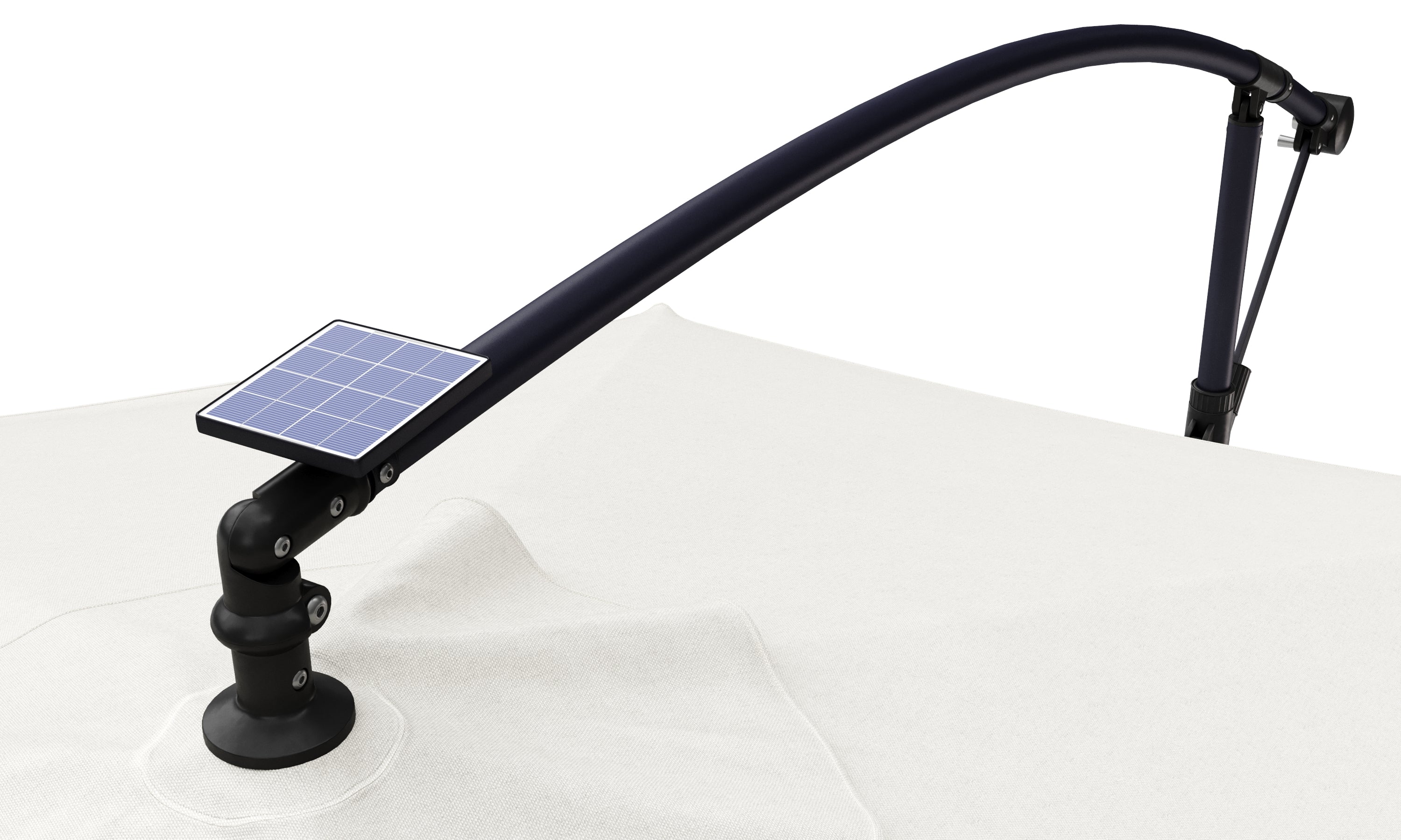 Sonnenschirm Ampelschirm mit LED 350 cm