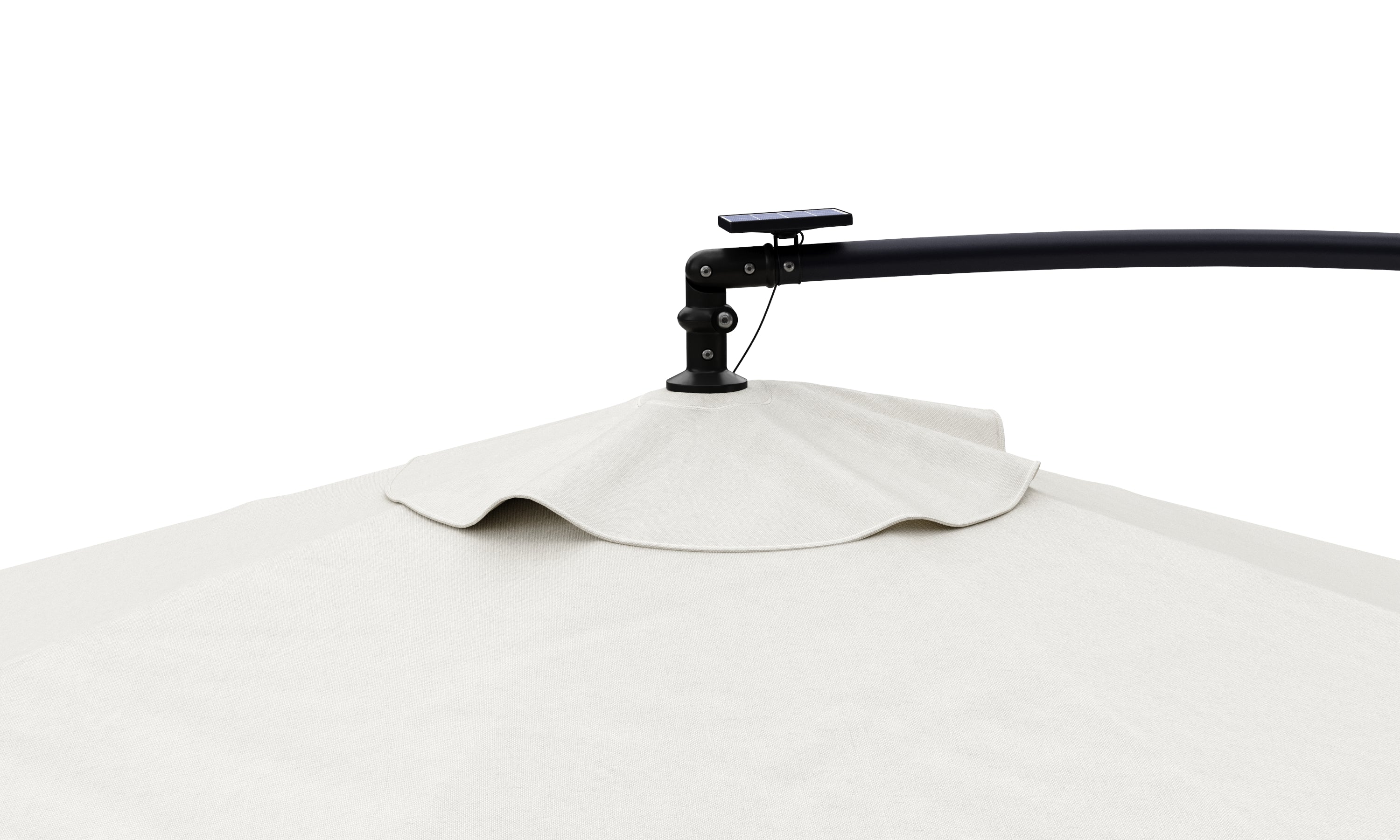 Sonnenschirm Ampelschirm mit LED 350 cm