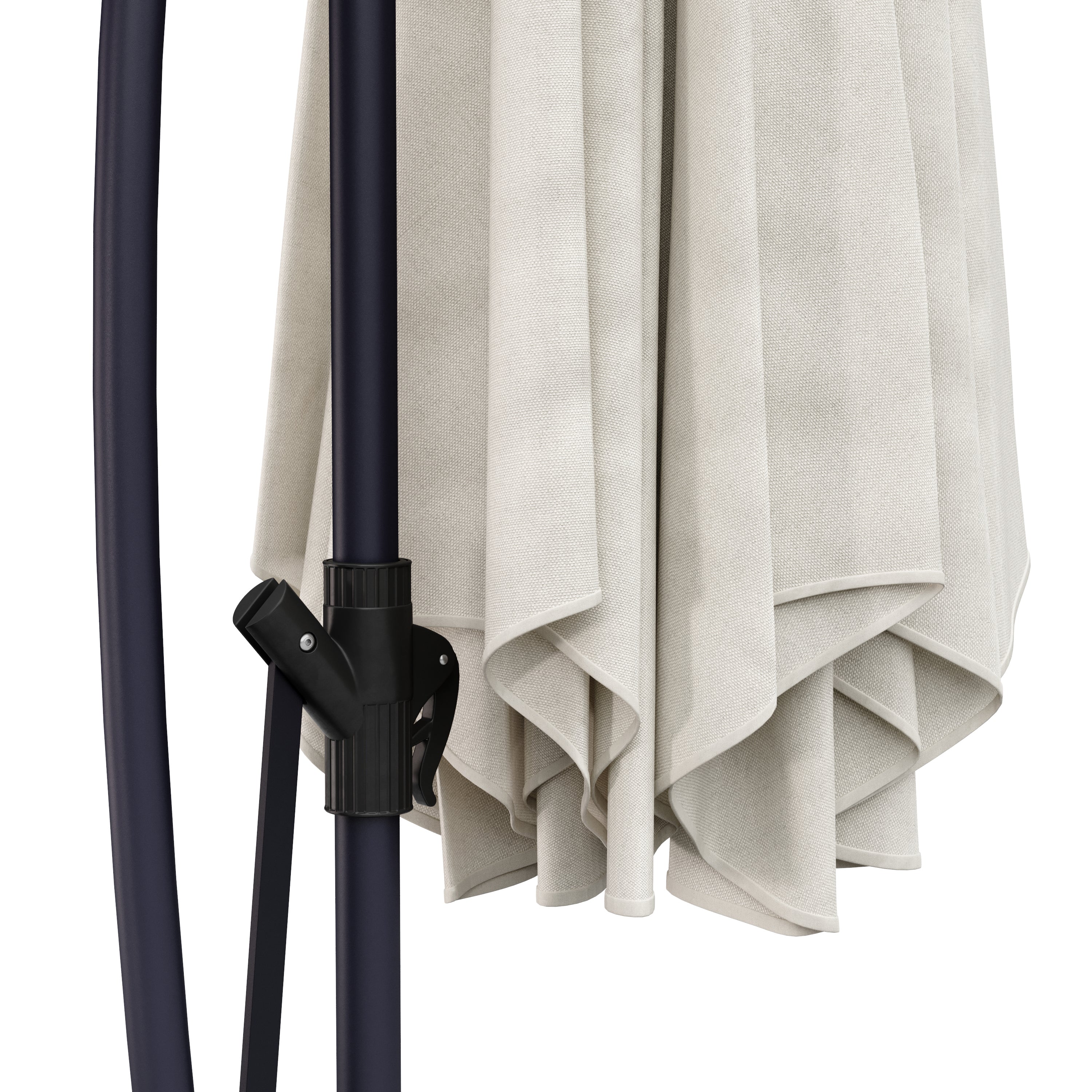 Sonnenschirm Ampelschirm mit LED 350 cm