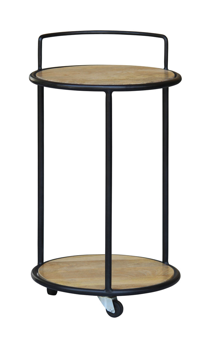 Beistelltisch Holz Vintage FYNN rund