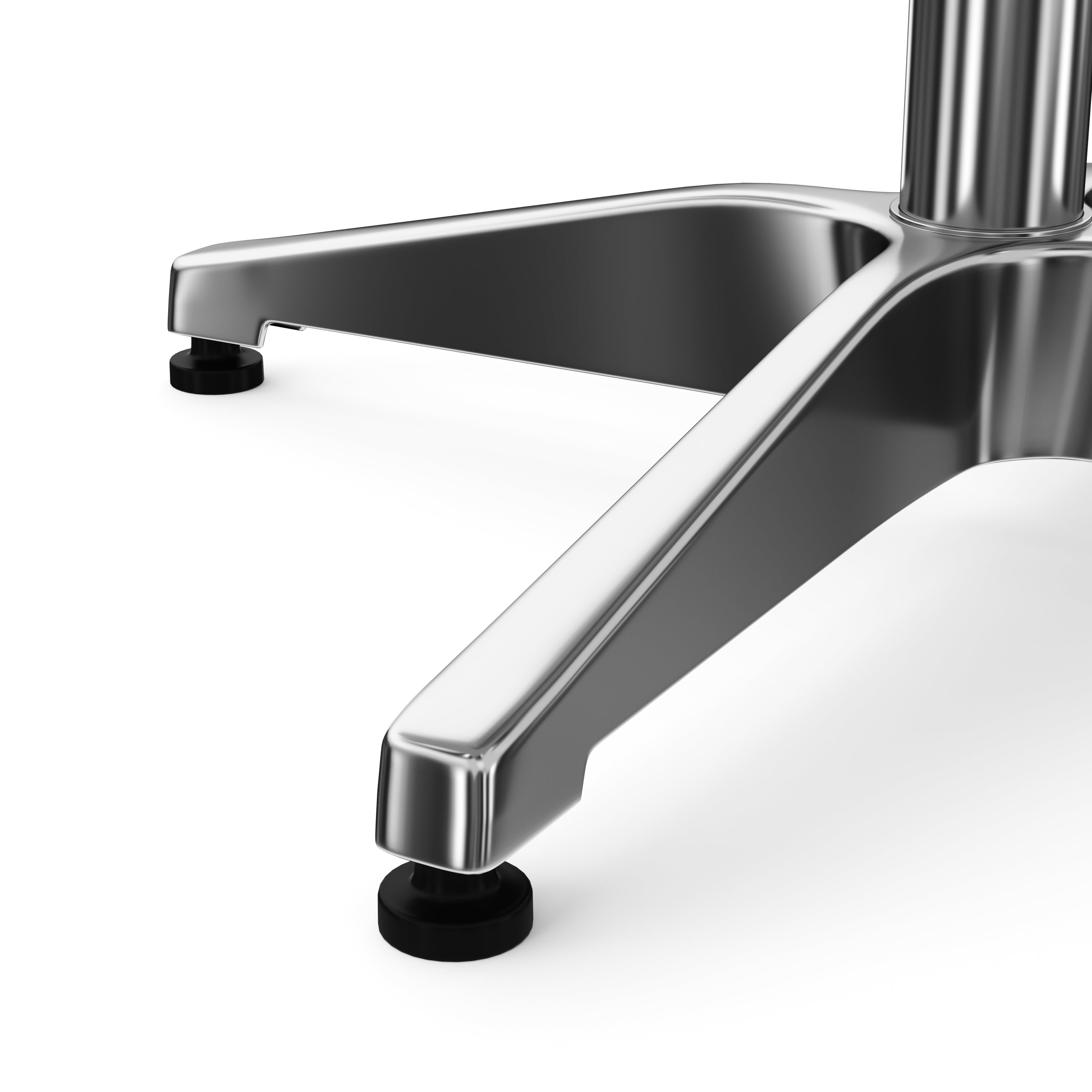 Bistrotisch Stehtisch Alu rund höhenverstellbar