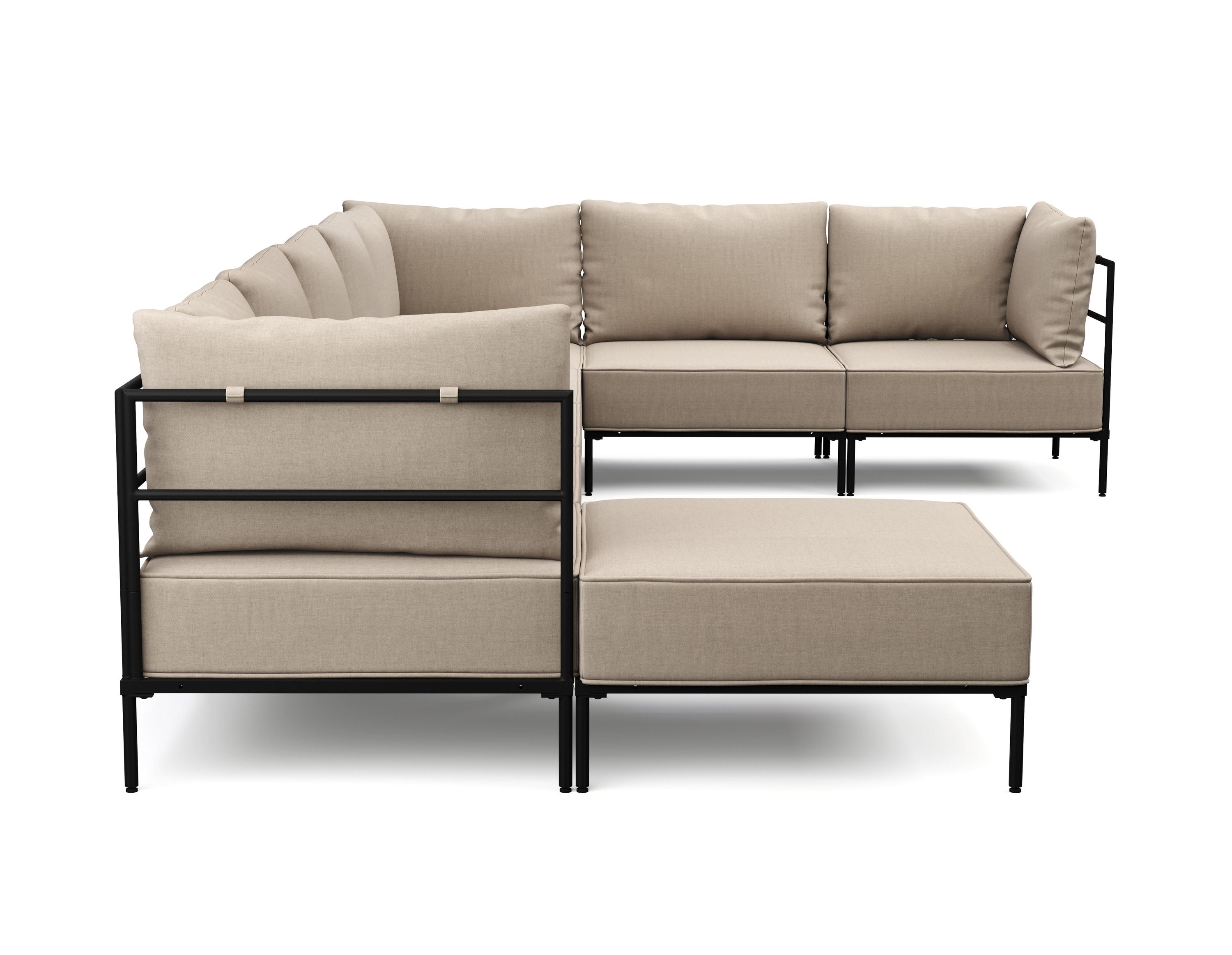 Ecksofa Lavinia 6 Sitzer