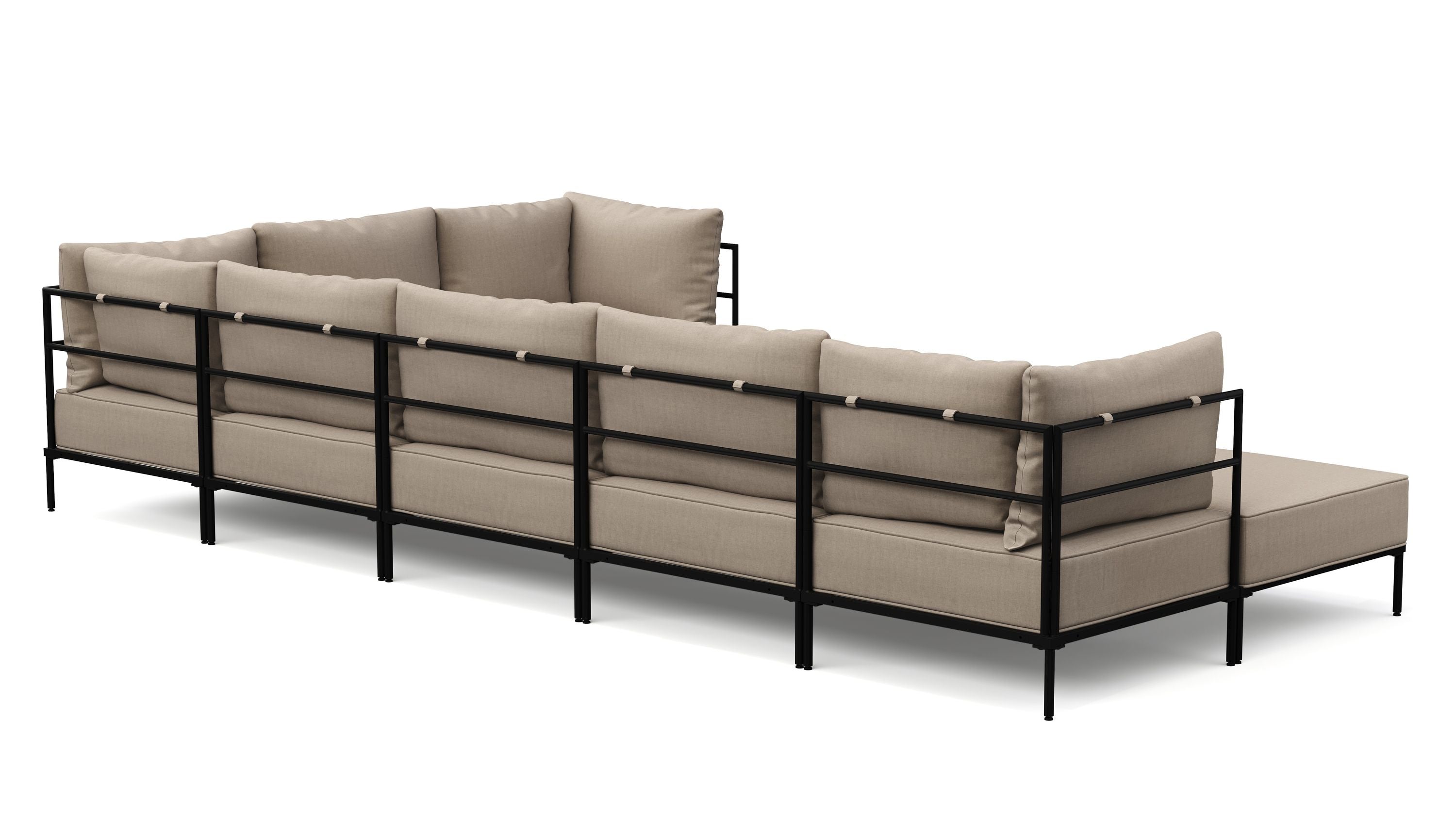 Ecksofa Lavinia 6 Sitzer