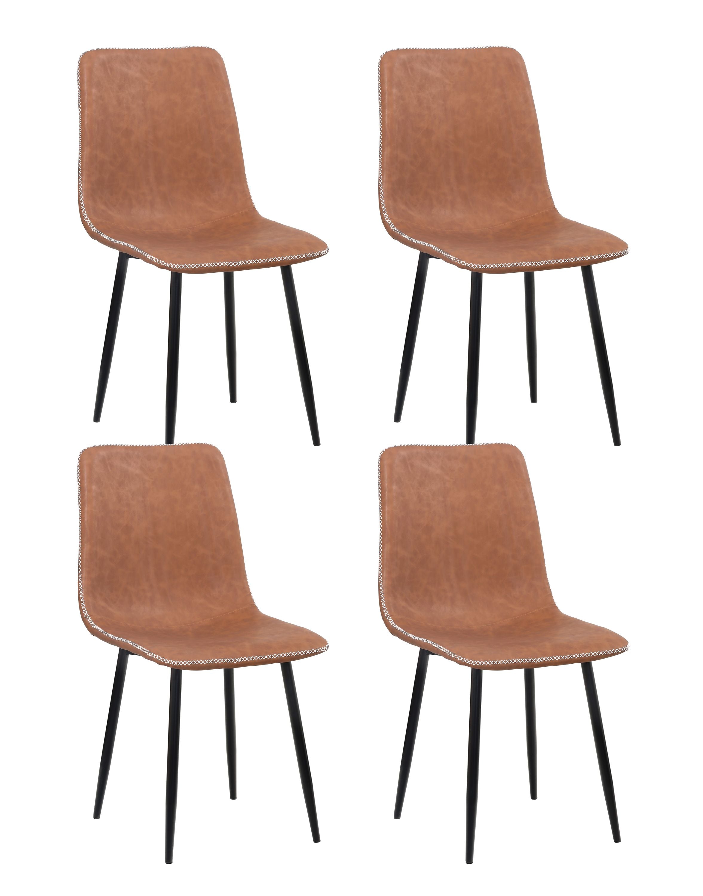 Stuhl Vintage Hugo 4er Set