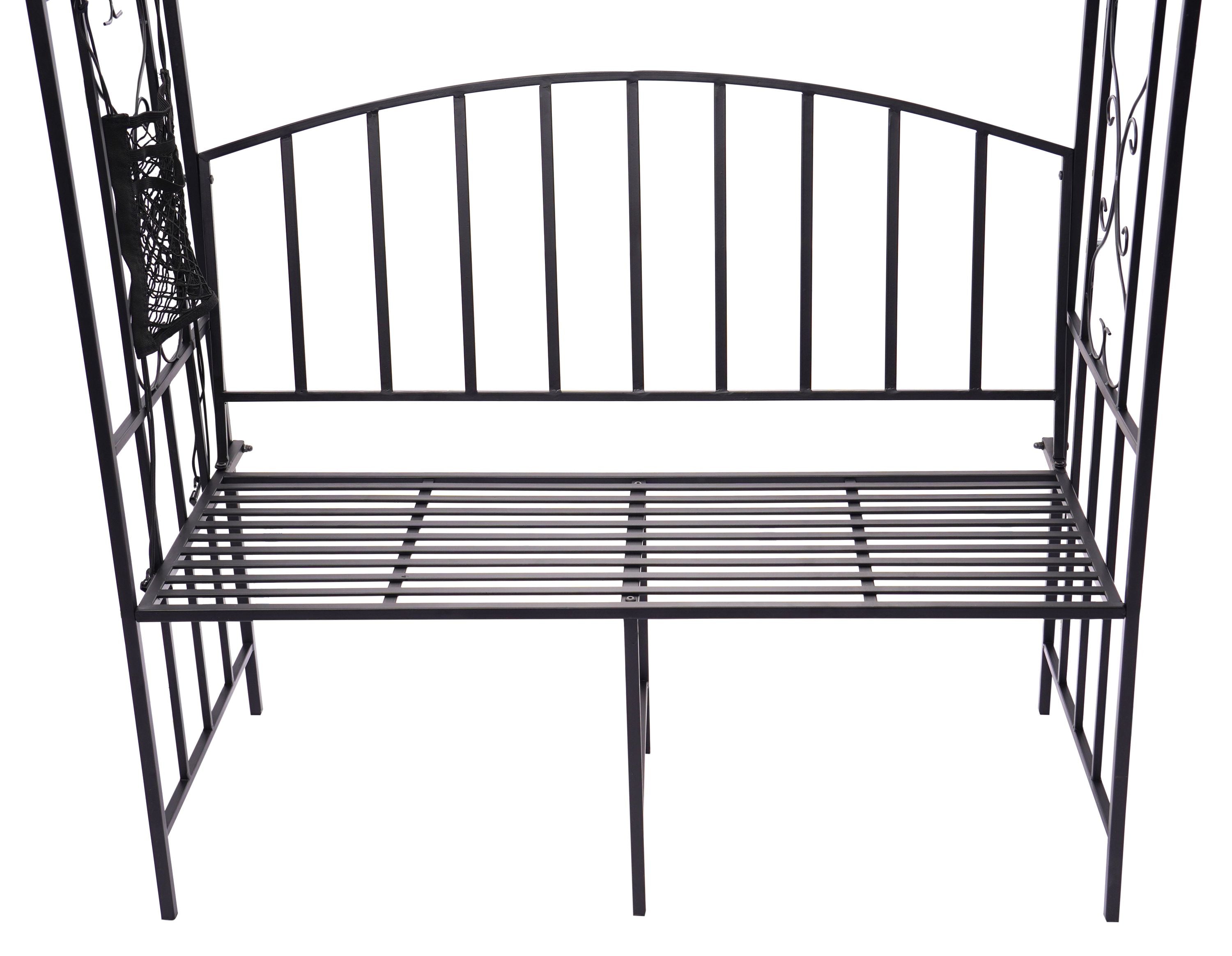 Gartenbank mit Rosenbogen Nyx