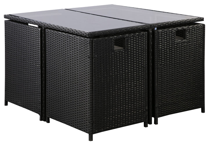 Rattangarnitur LECCE