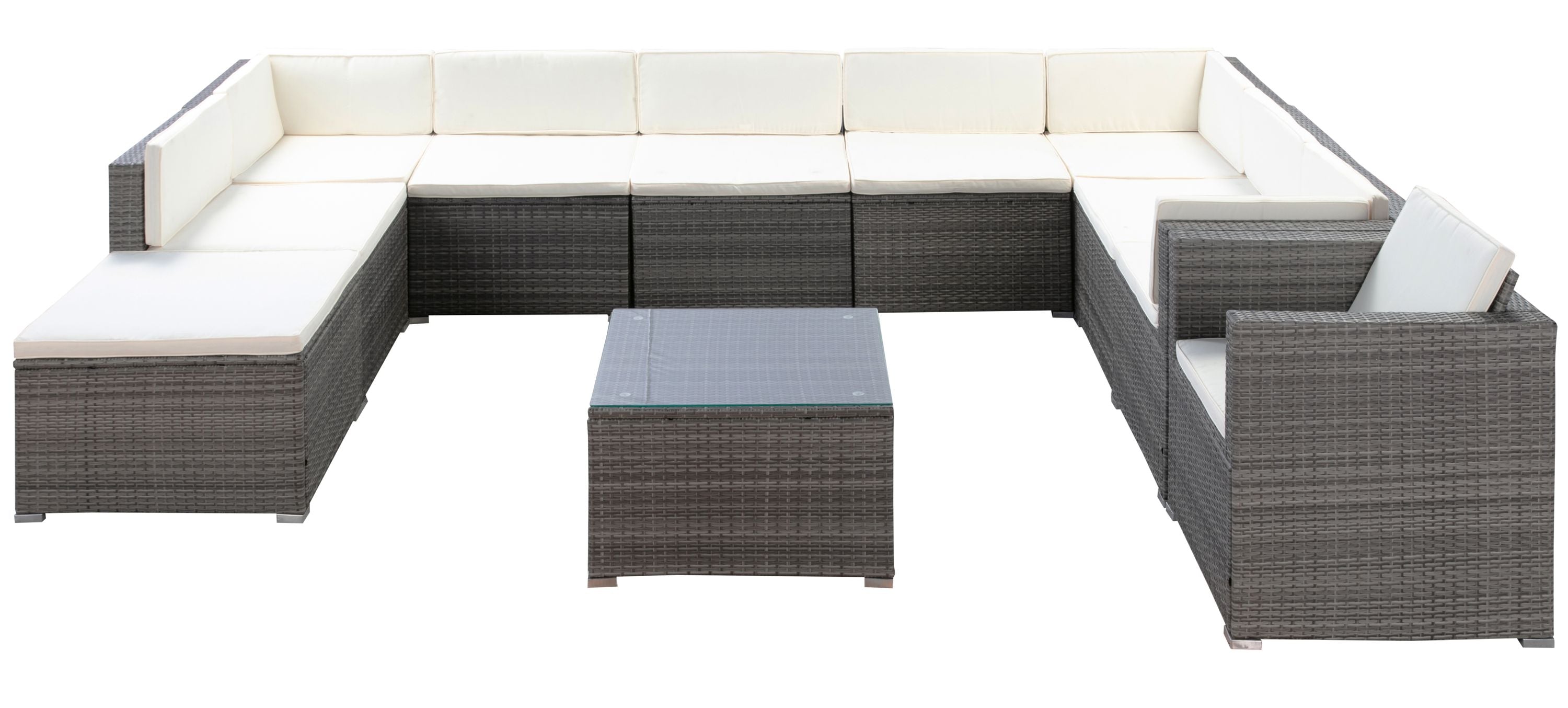 Rattanlounge SANTORINI