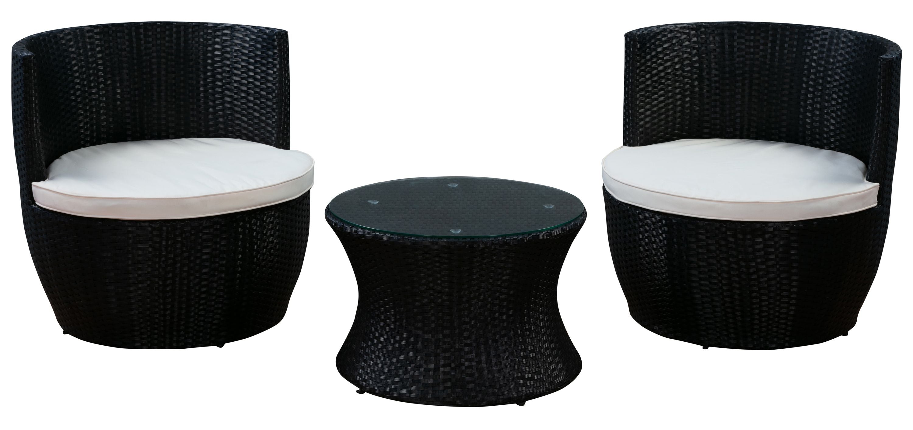 Rattangarnitur MANHATTAN stapelbar