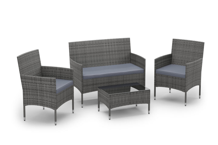 Gartenset Rattan MALIA