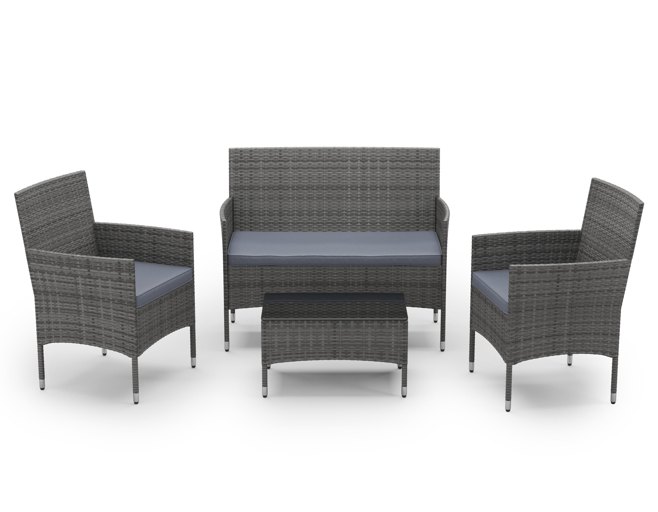 Gartenset Rattan MALIA