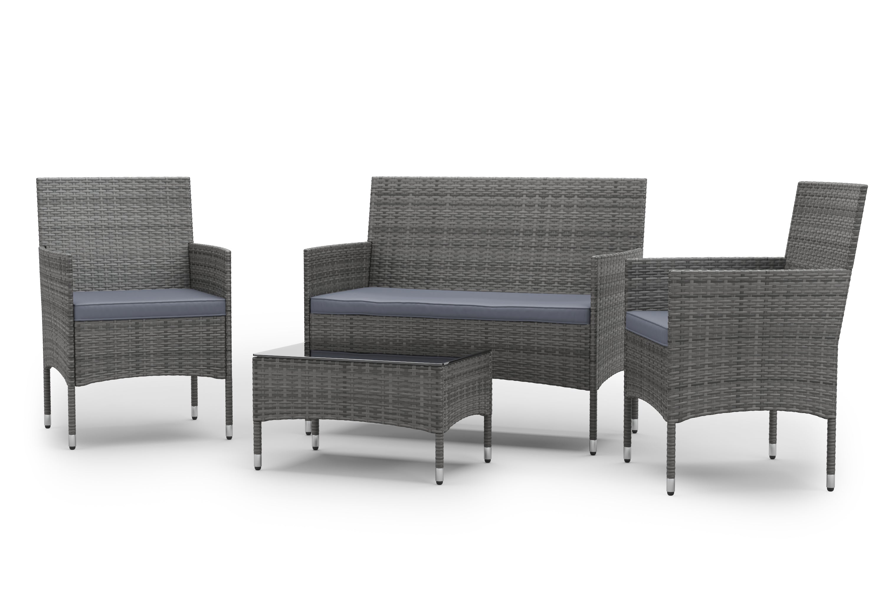 Gartenset Rattan MALIA