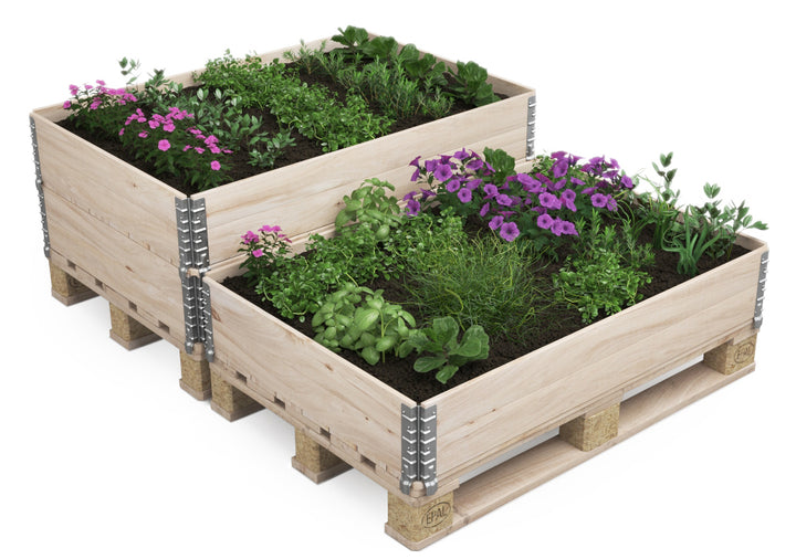 Hochbeet Bexley 2er Set mit Paletten