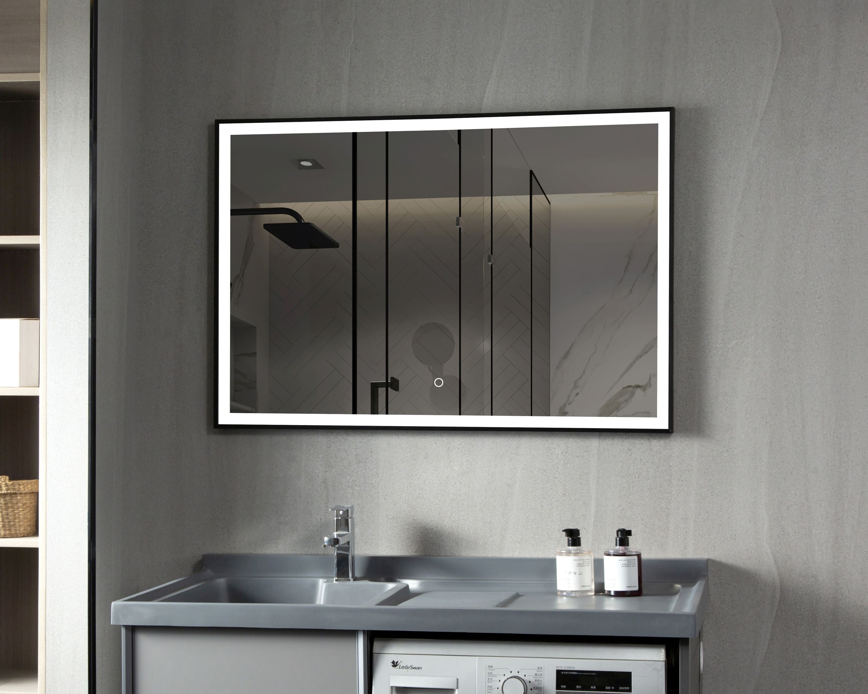 Wandspiegel LED Dagny