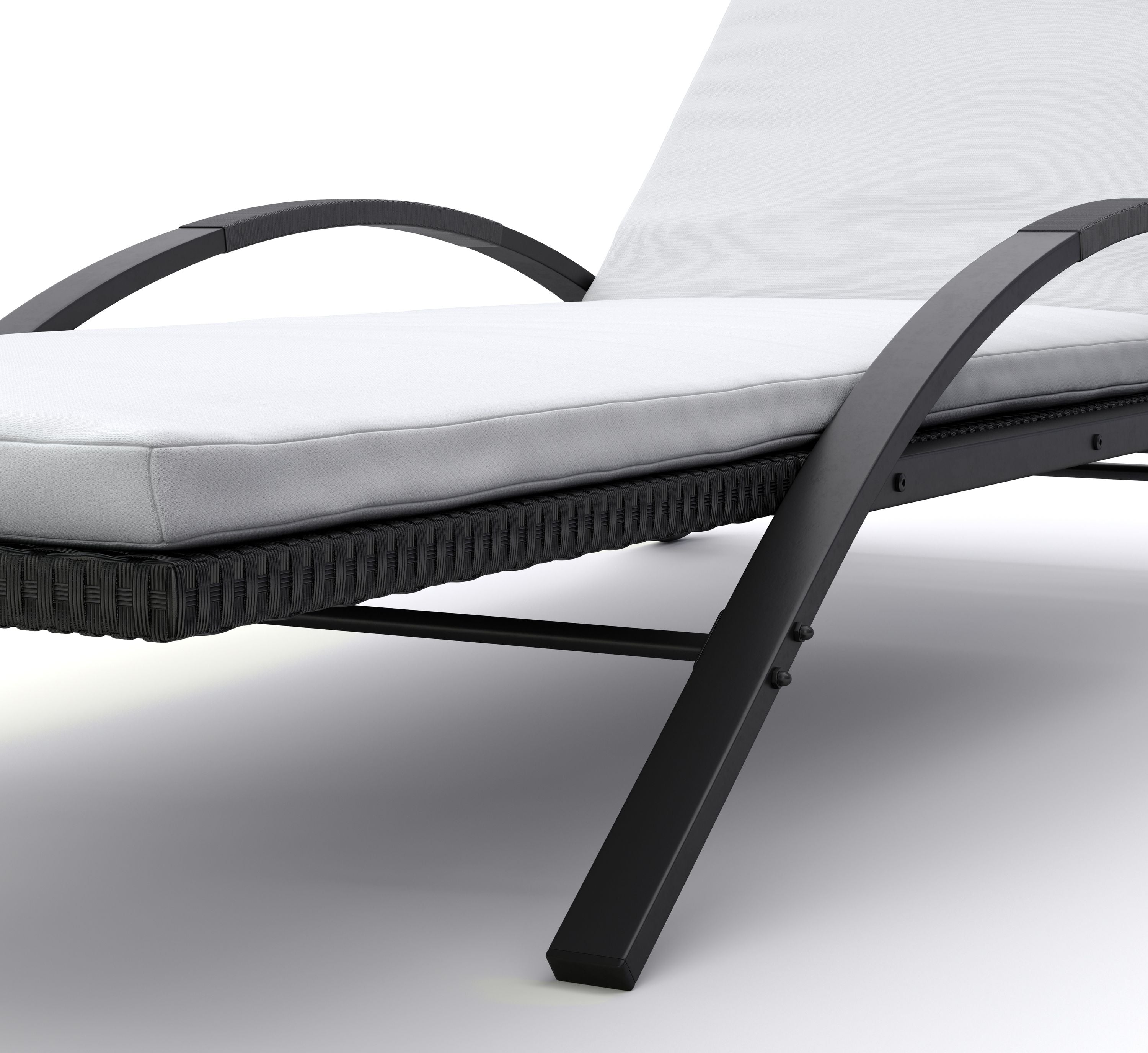 Liegestuhl Rattan LORIS