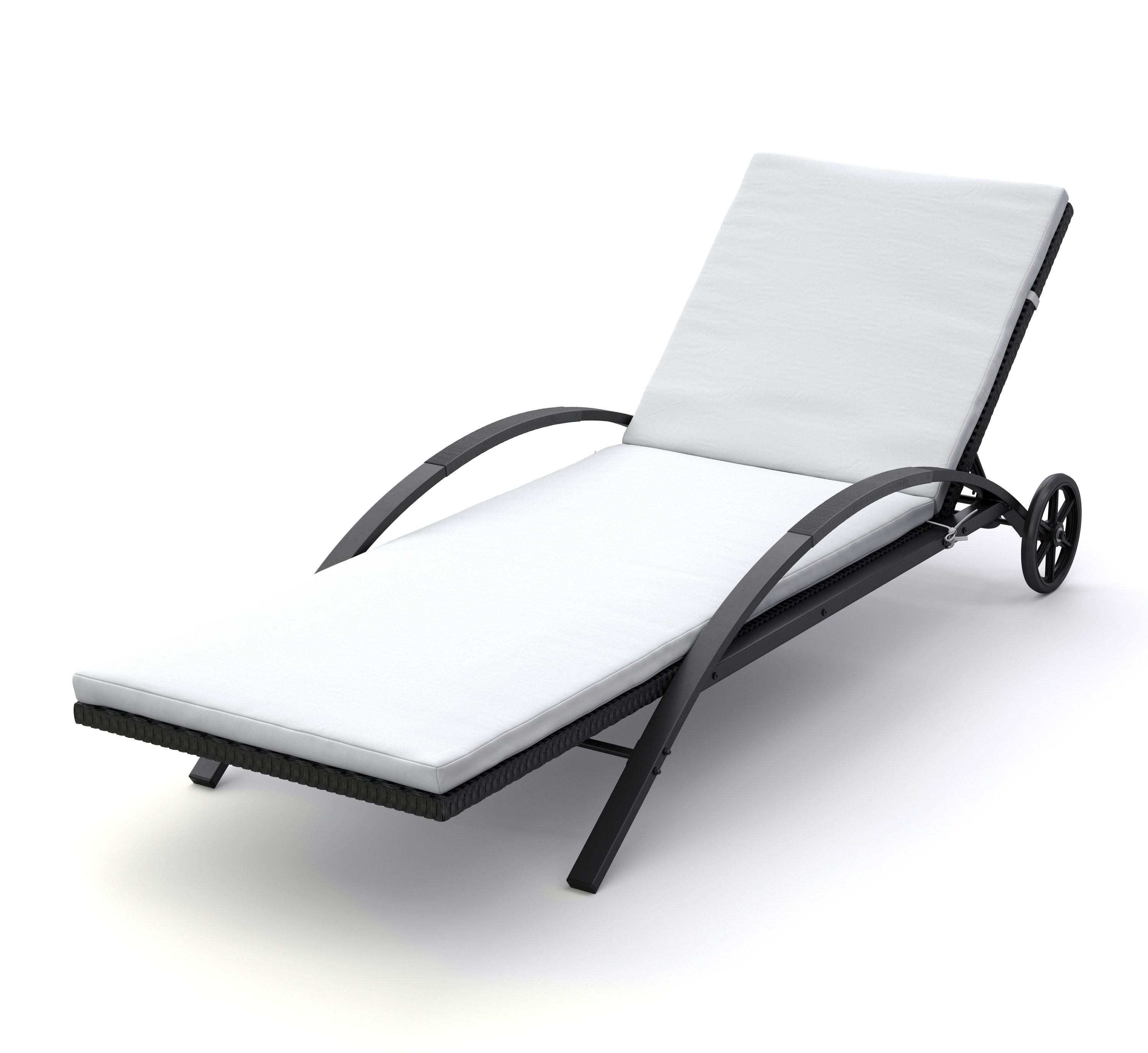 Liegestuhl Rattan LORIS