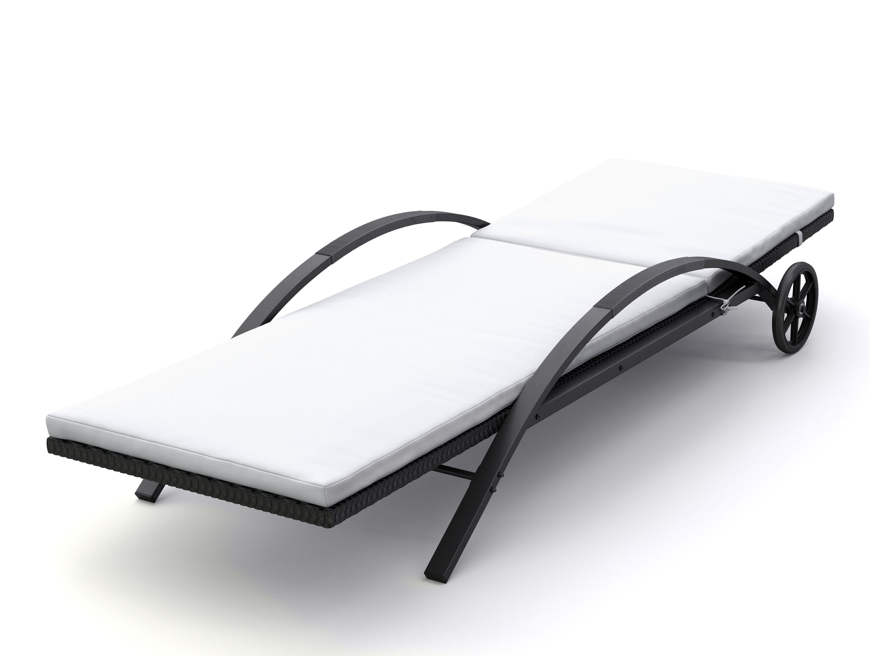 Liegestuhl Rattan LORIS