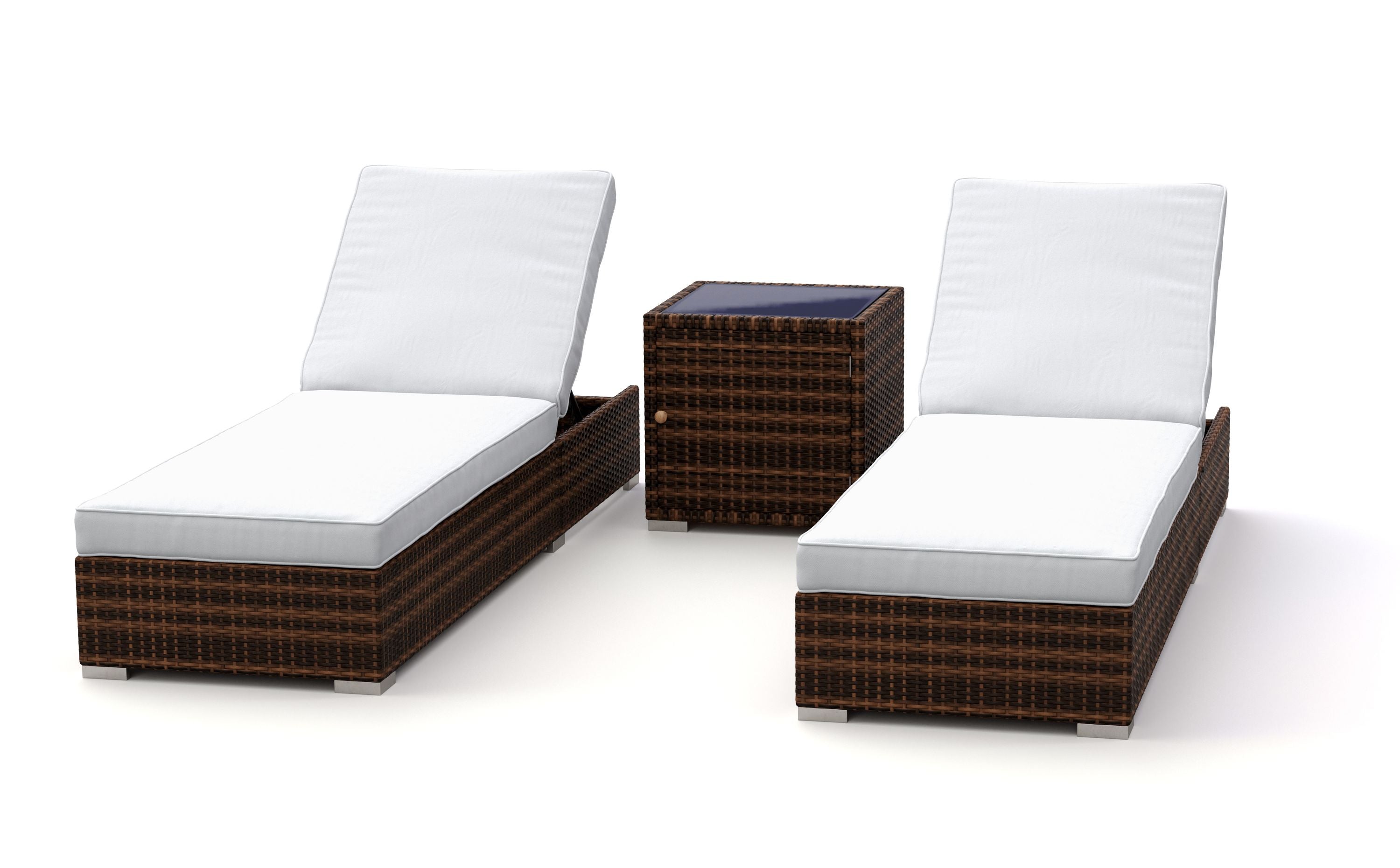 Liegestuhl Rattan BILBAO