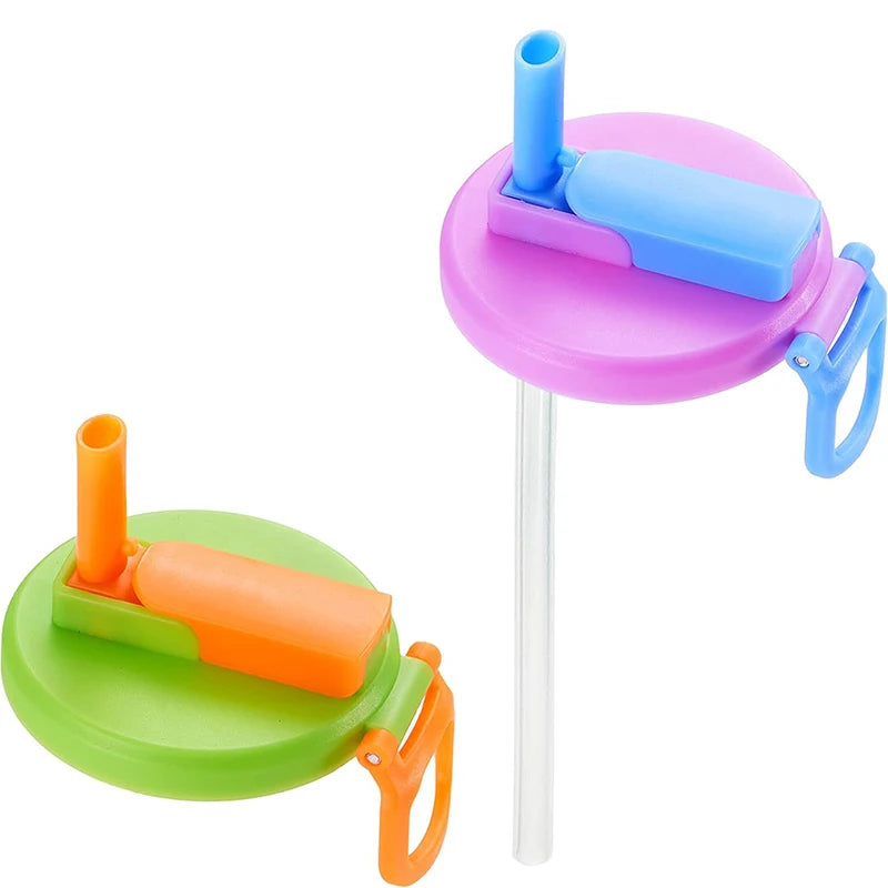 Getränkedosendeckel mit Strohhalm