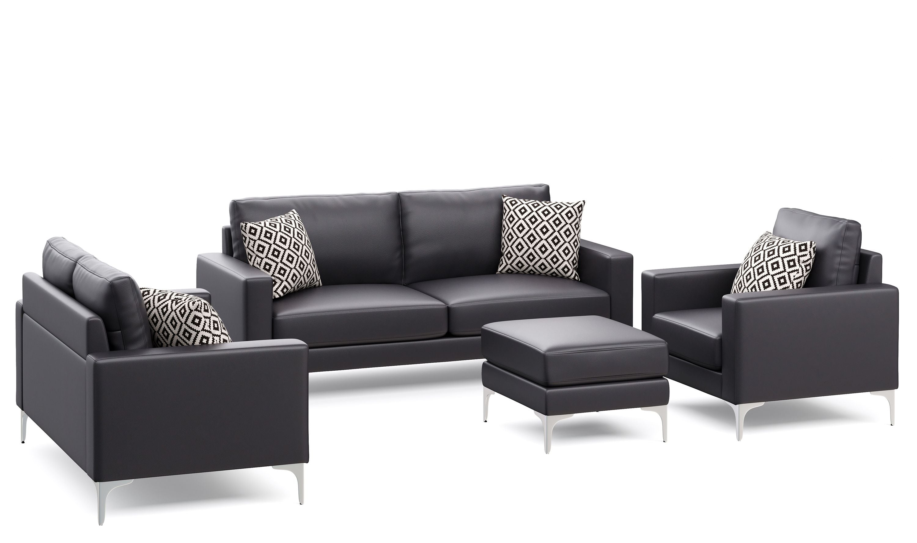 Sofa Set Leder Marigold