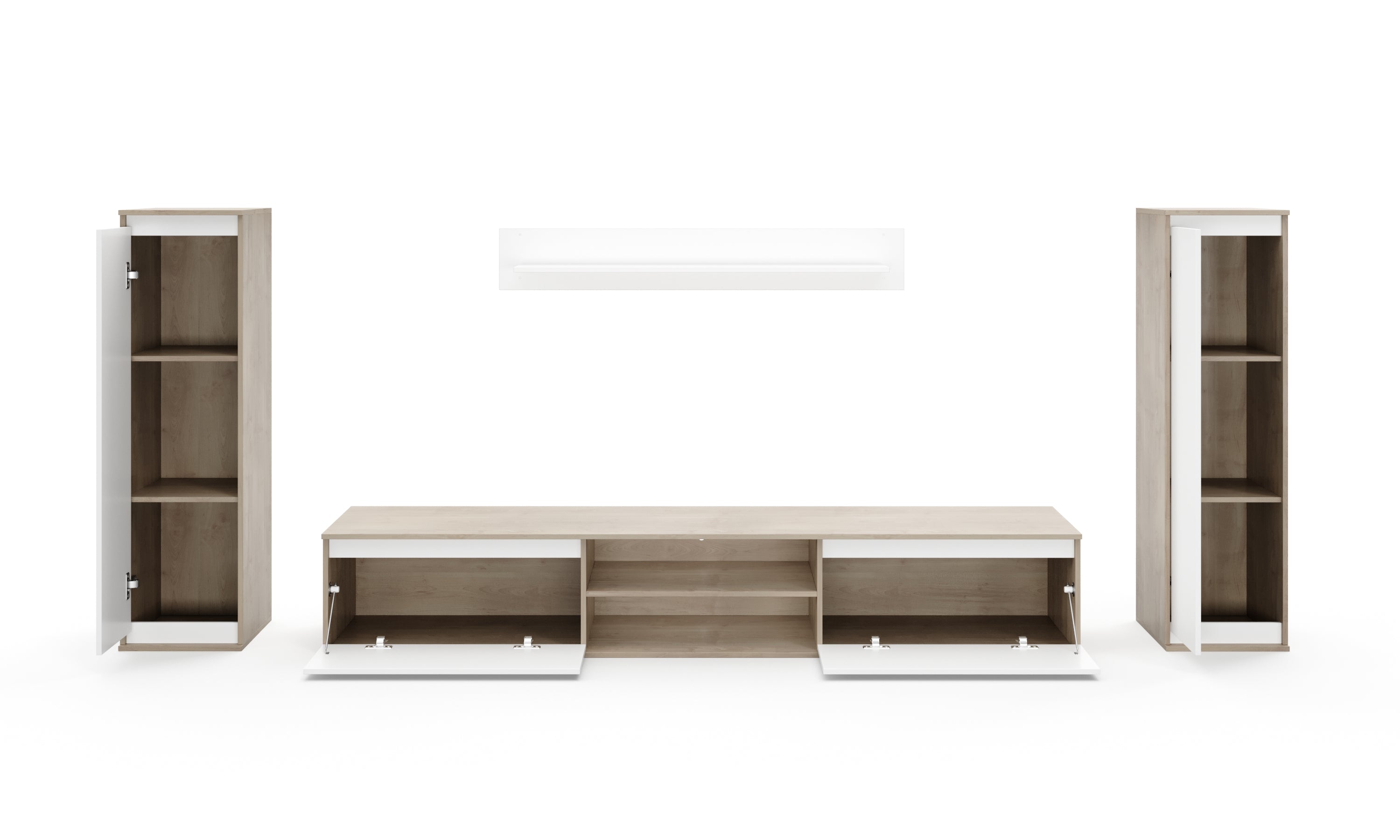 Wohnwand James hochglanz