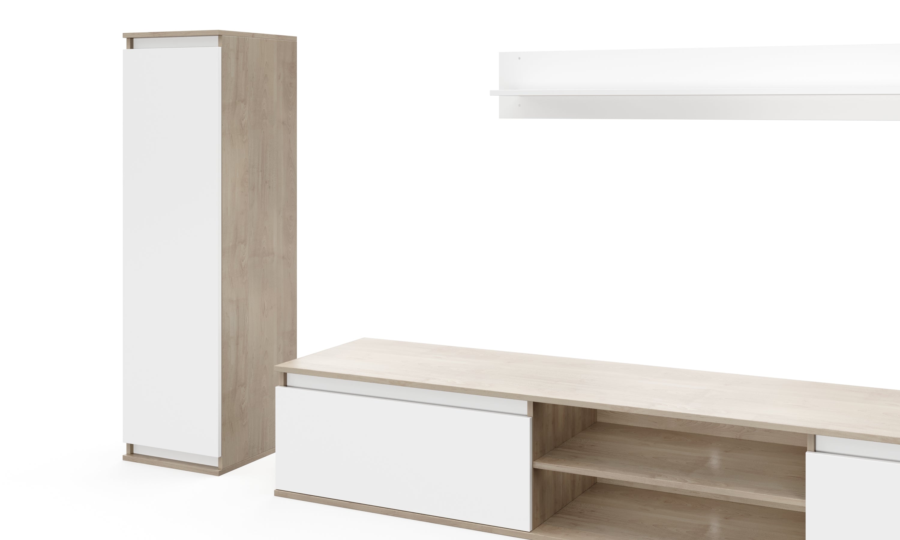 Wohnwand James hochglanz