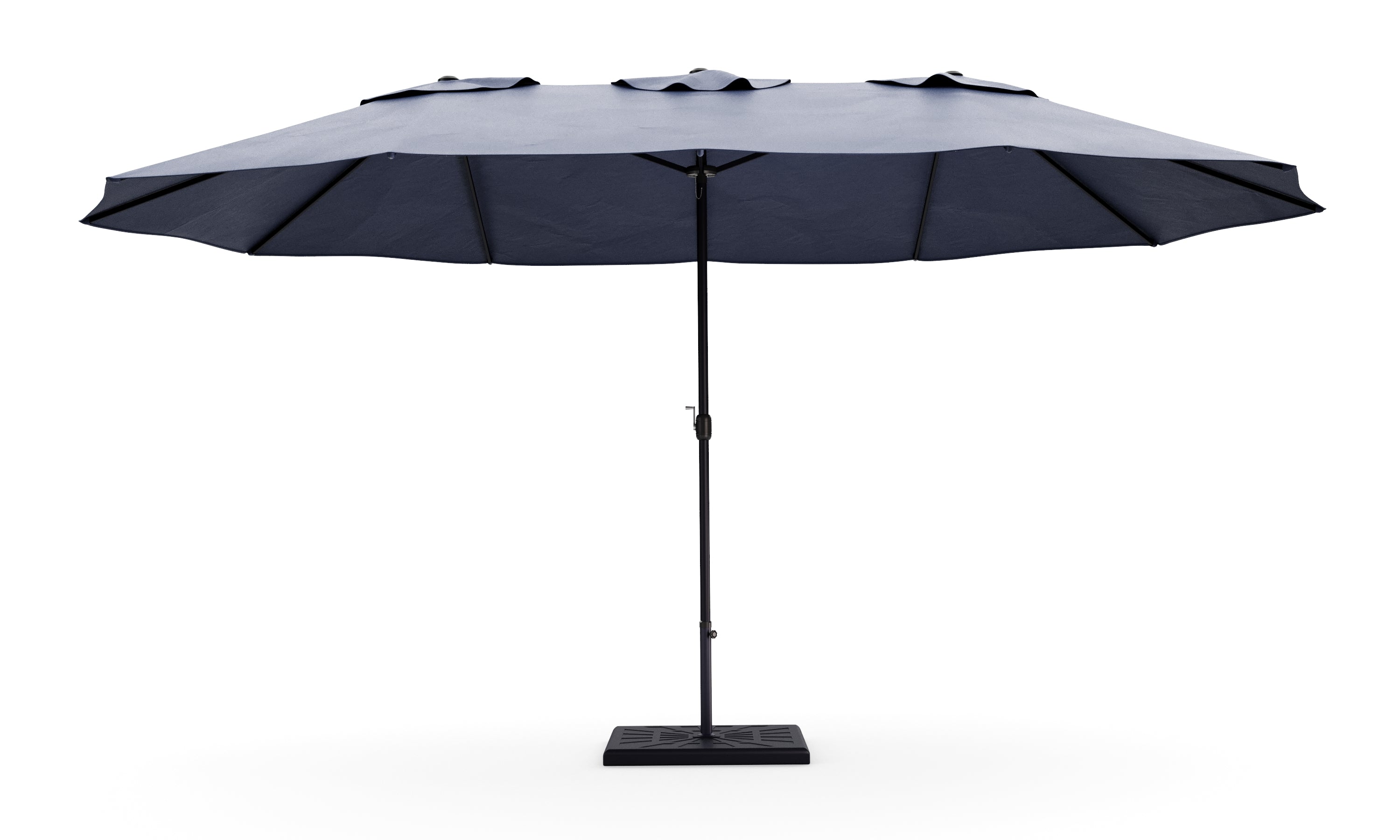 Doppel-Sonnenschirm 460 x 270 cm