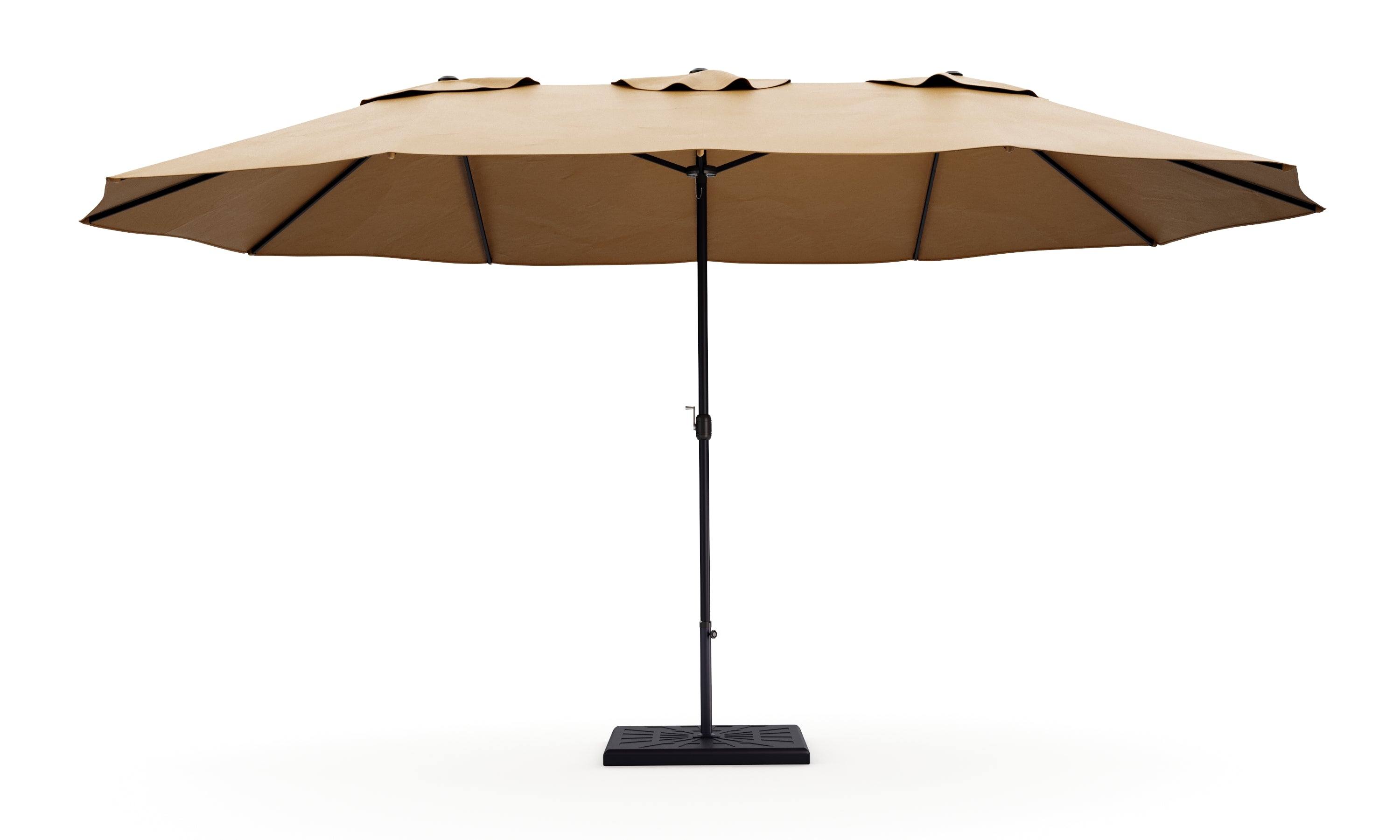 Doppel-Sonnenschirm 460 x 270 cm