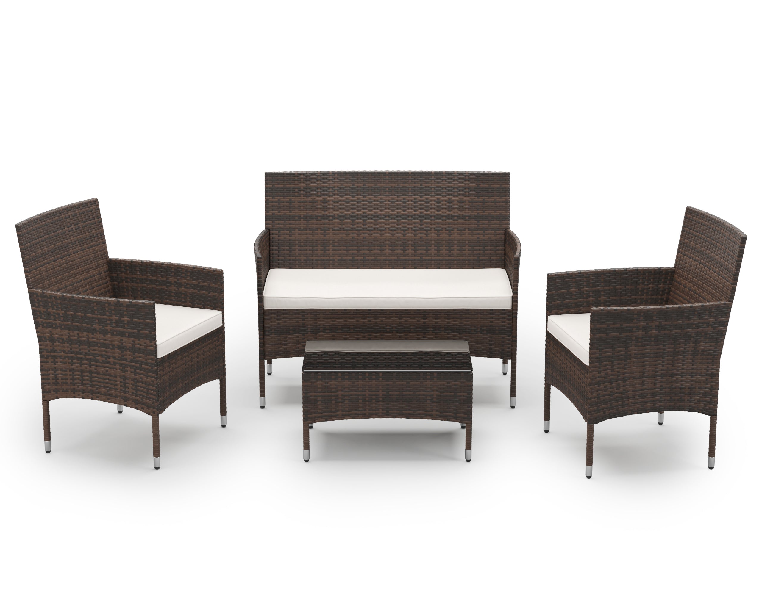 Gartenset Rattan MALIA