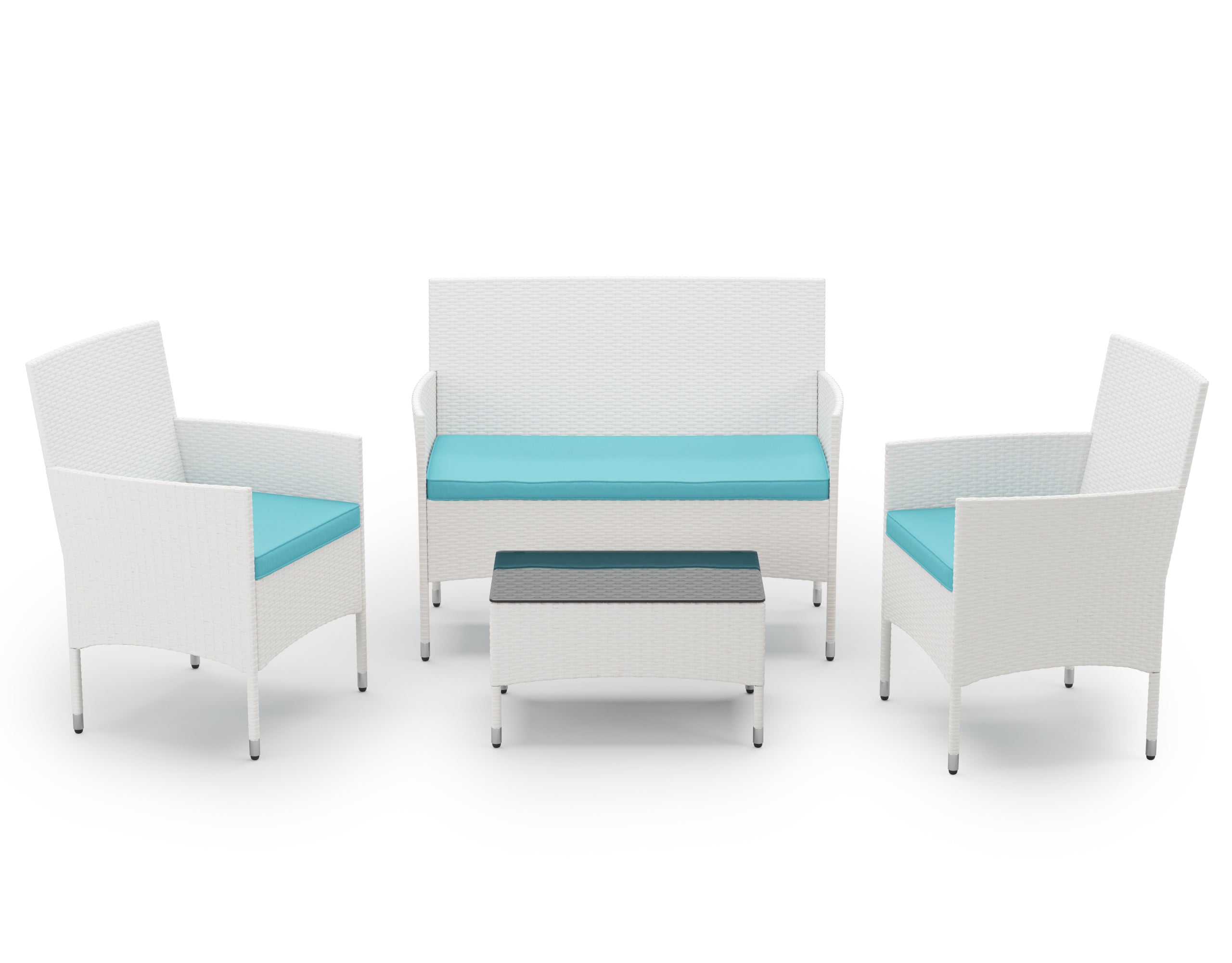 Gartenset Rattan MALIA