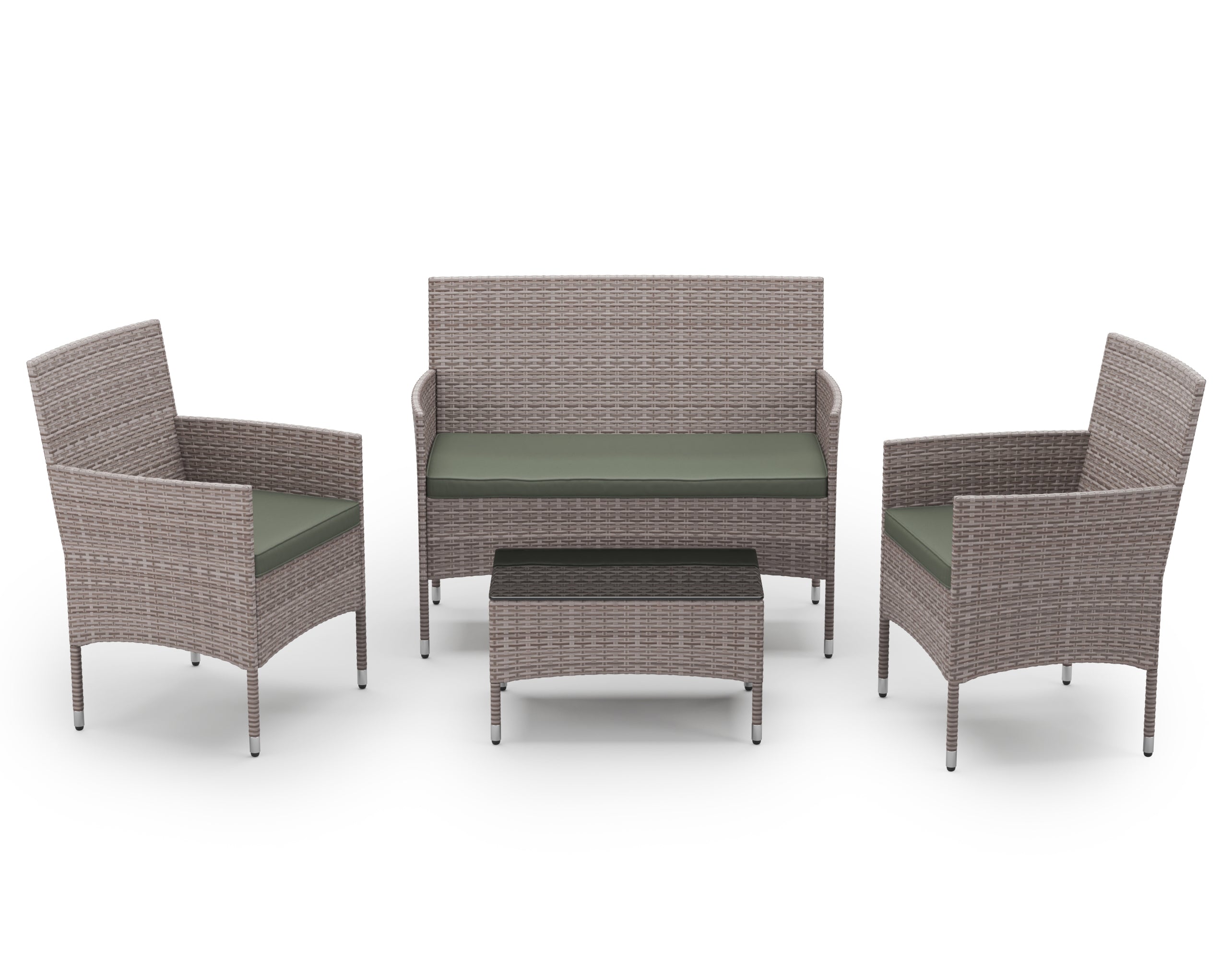 Gartenset Rattan MALIA