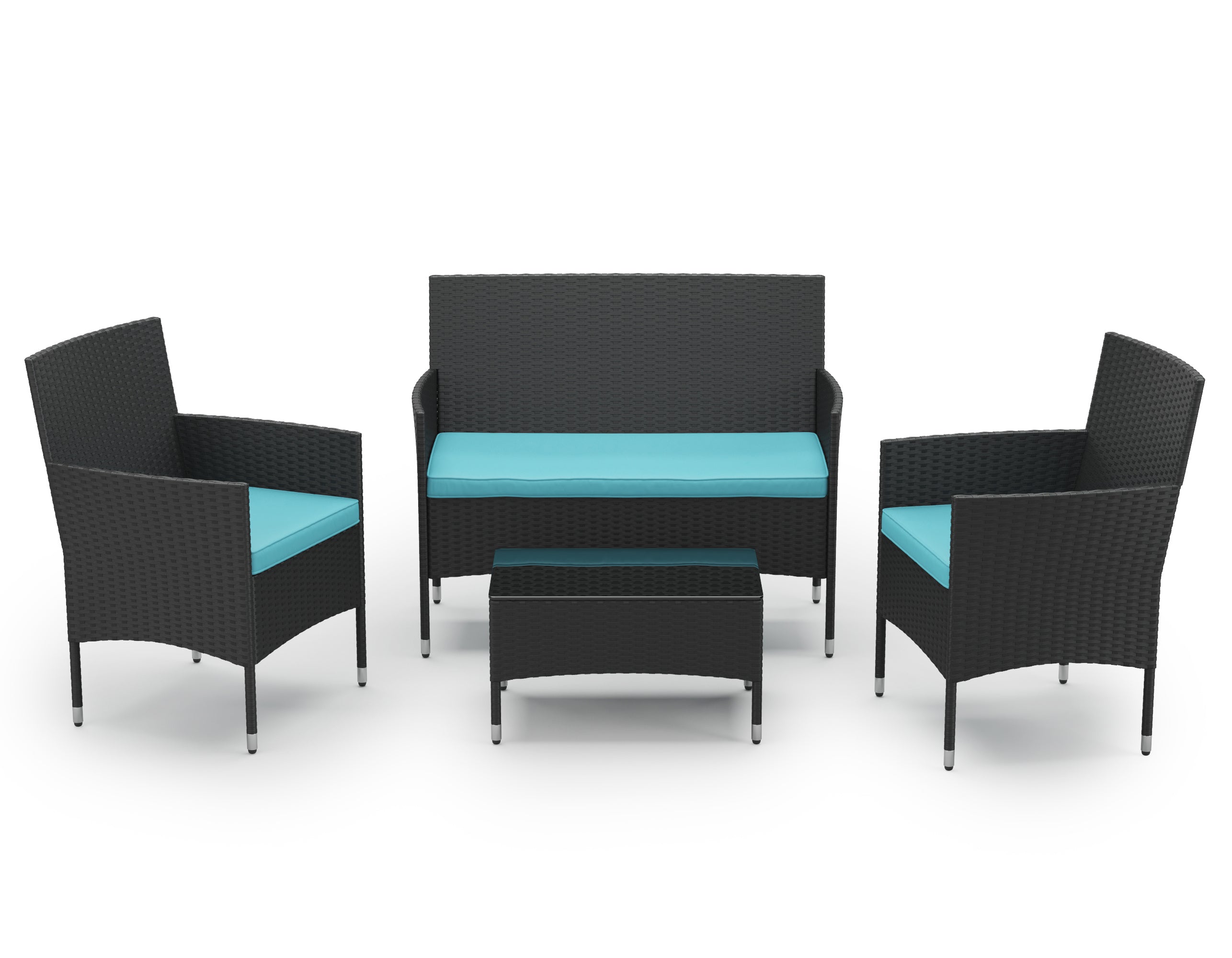 Gartenset Rattan MALIA