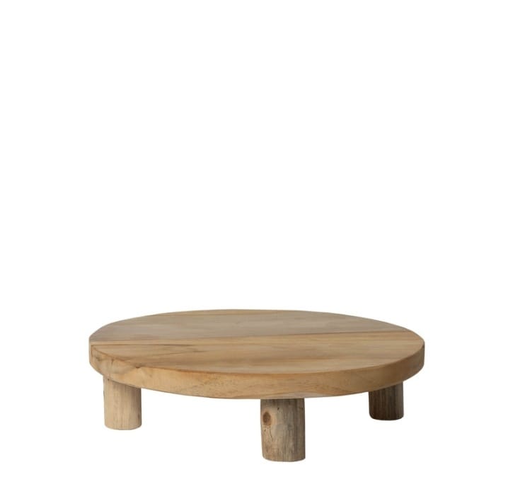 Handgefertigter Teakholz - Pflanzenplatte