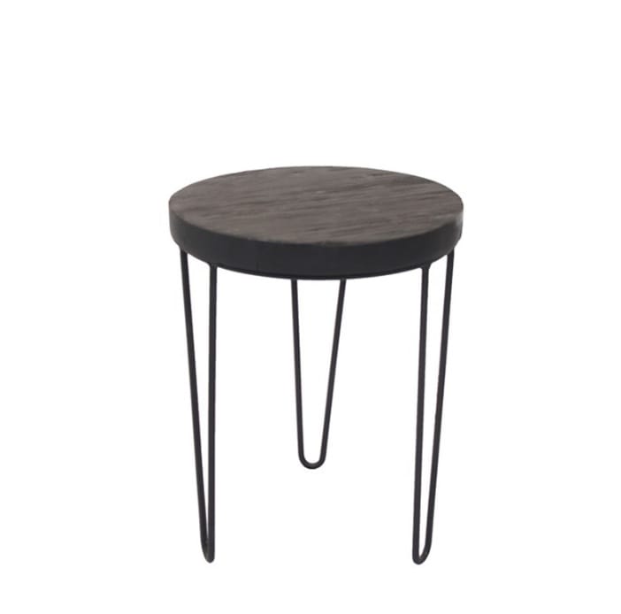 Schwarze Holz Beistelltische