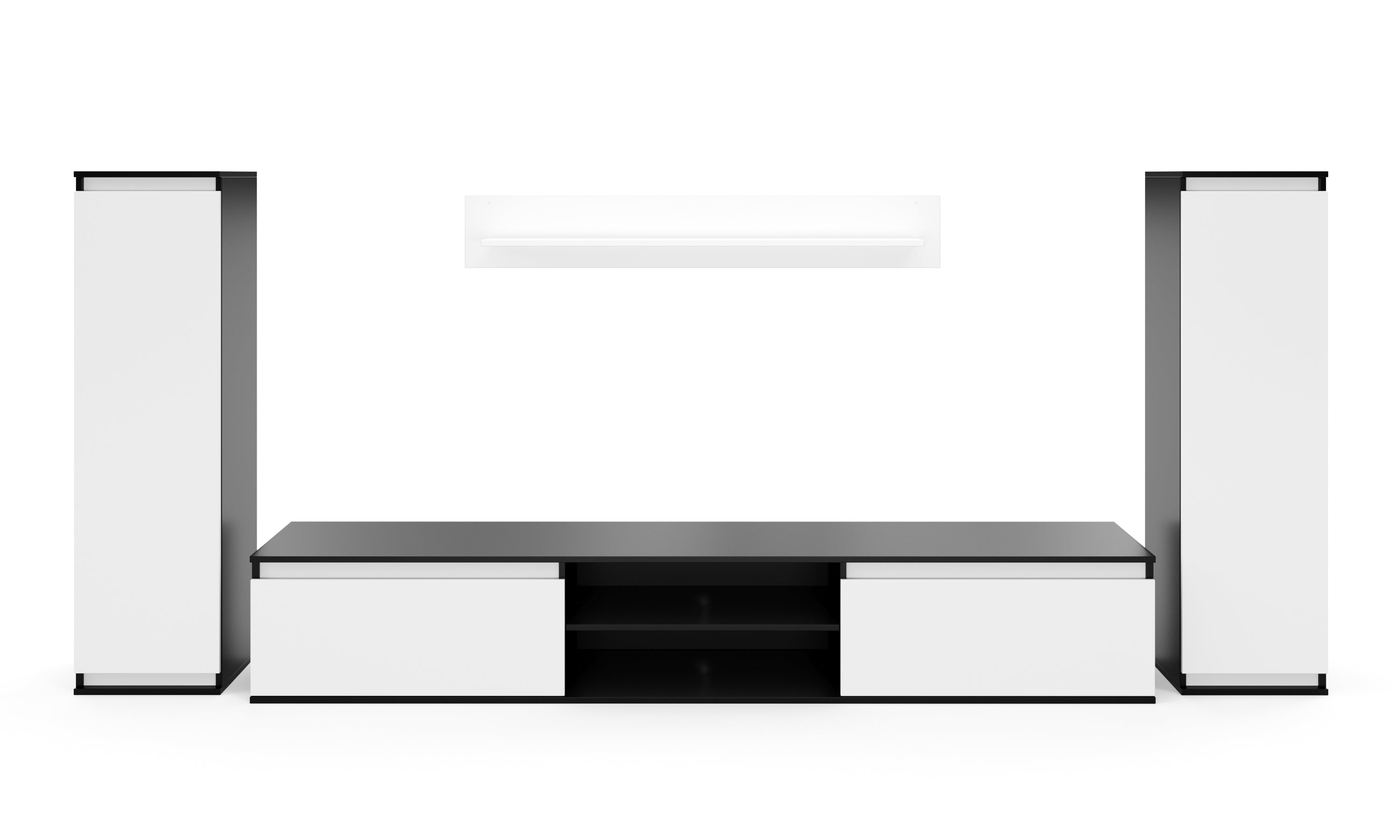 Wohnwand James hochglanz